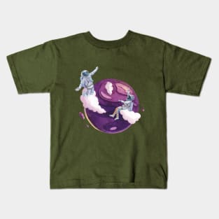 Please guide me to the moon Kids T-Shirt